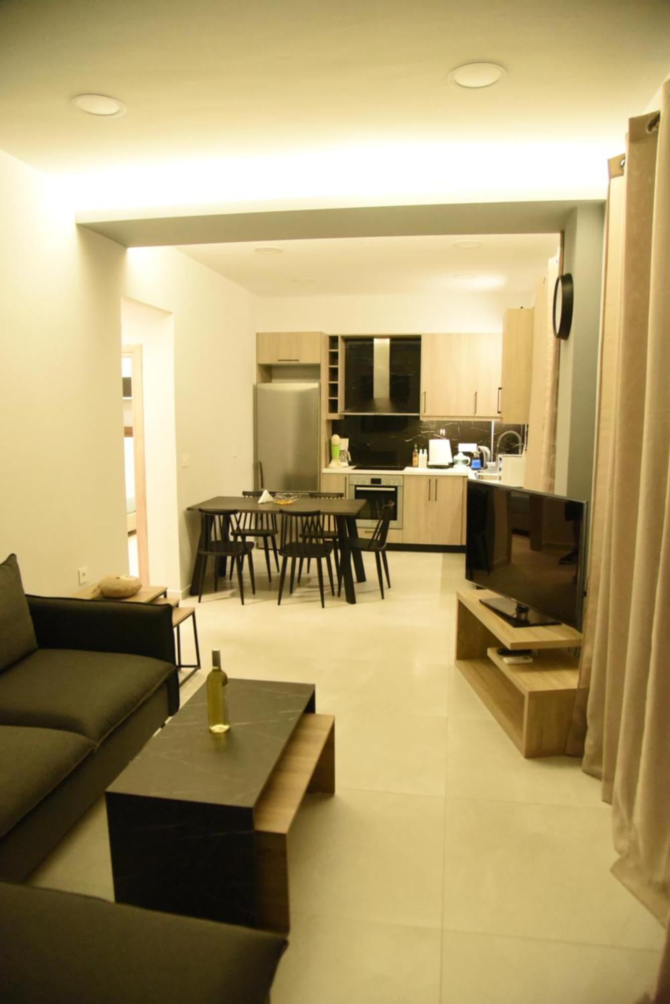 Pirgos Deluxe Apartment - Private Parking Киссамос Экстерьер фото